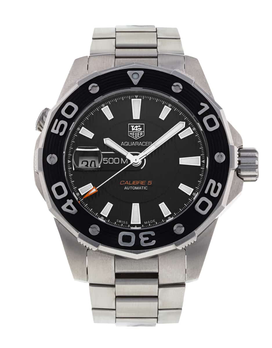 Pre Owned Tag Heuer Aquaracer WAJ2110.BA0870 Watch Watchfinder Co